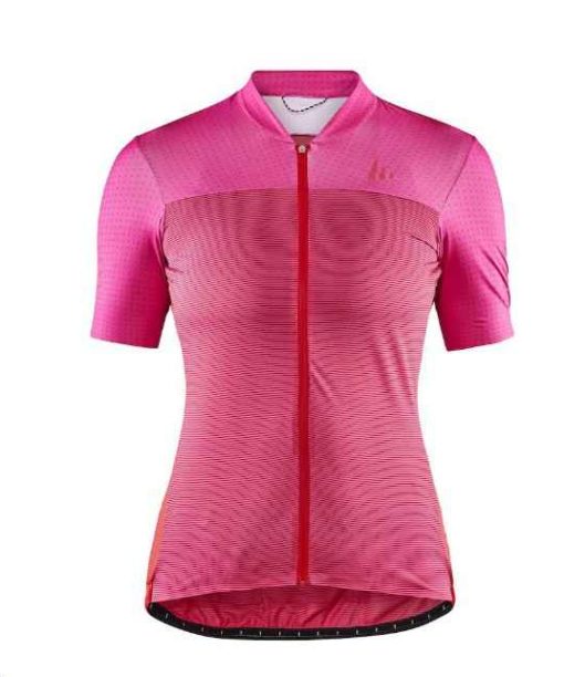 Maillot Craft Hale Glow Jersey Full Zip Wmn