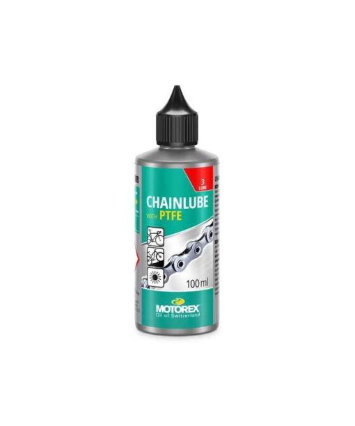 Lubrifiant pour chaîne Motorex whit PTFE 100ml