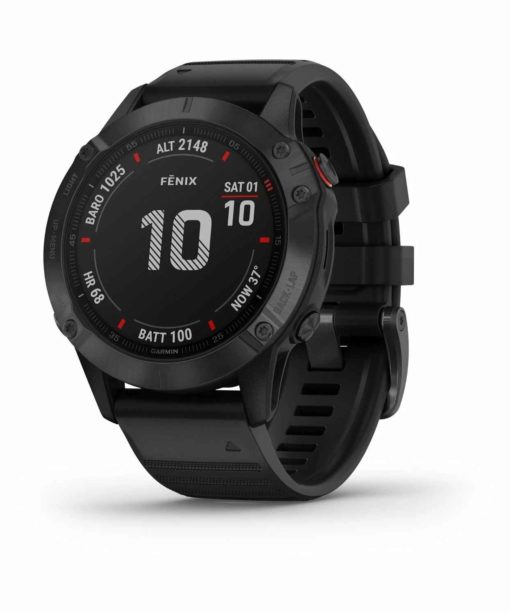 Montre Garmin Fenix 6 Saphire carbon gray