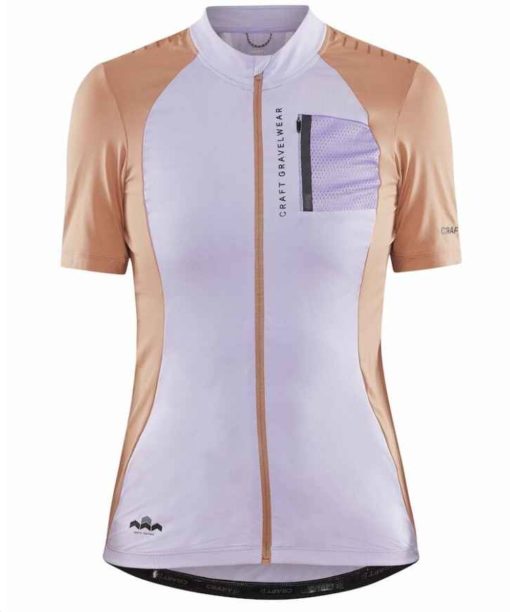 Maillot Craft Adv Enduro Graphic Jersey Full Zip Wmn