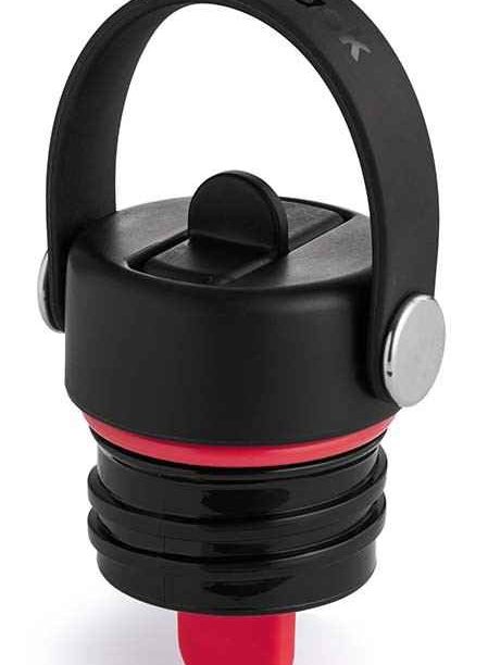 Bouchon Hydroflask Standard flex straw cap black