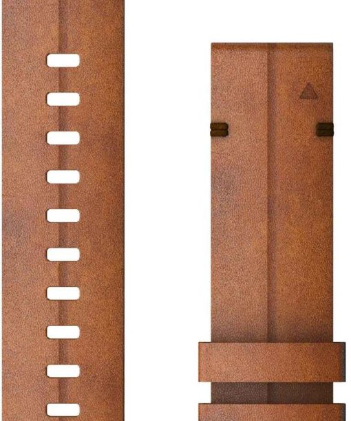 Bracelet Garmin QuickFit® 22 Cuir Marron