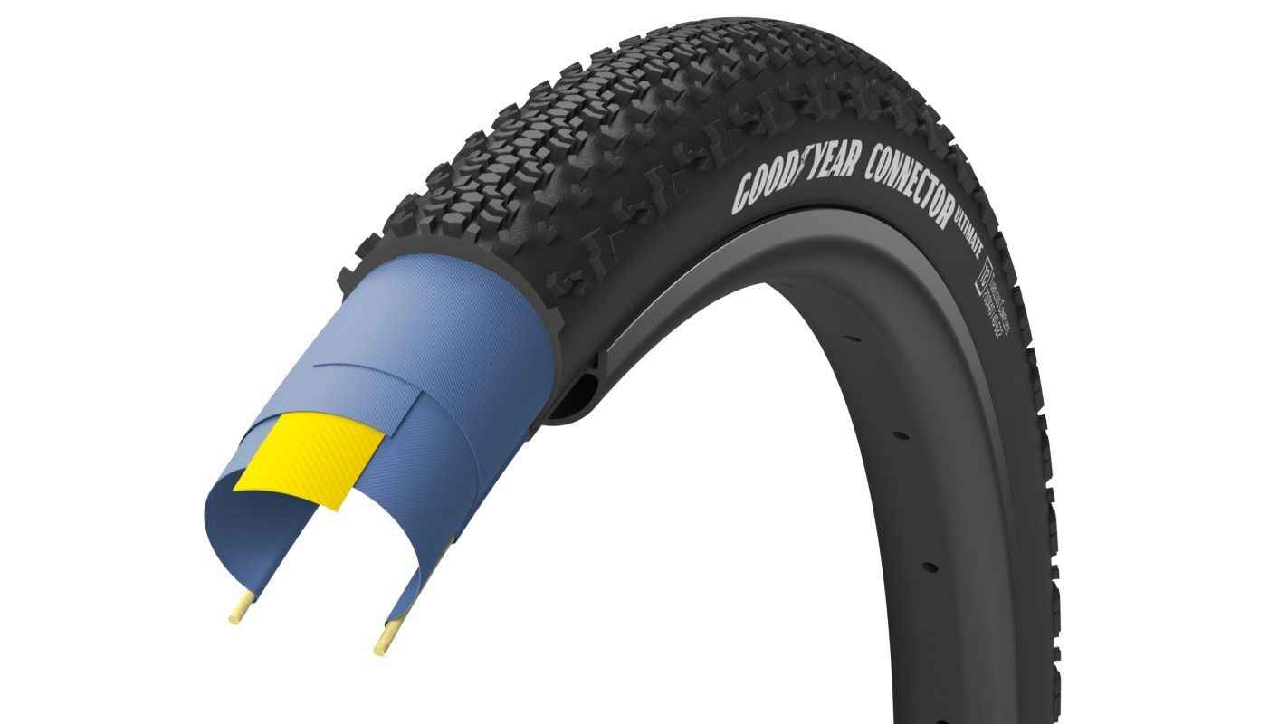 Pneu Goodyear Connector 700x40C Black TL Complete