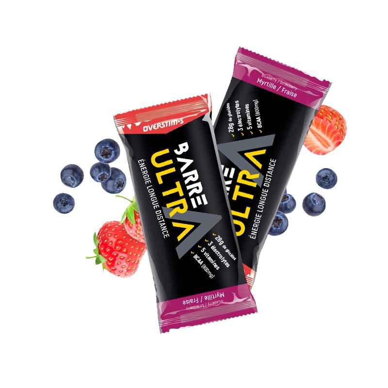 Barre Overstim's Ultra Myrtille / Fraise