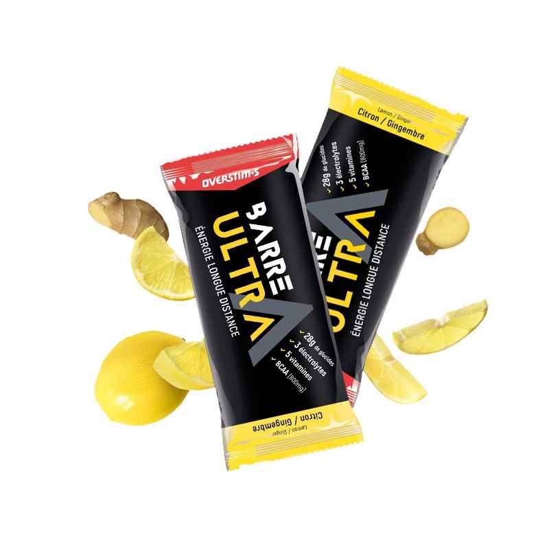 Barre Overstim's Ultra Citron / Gingembre