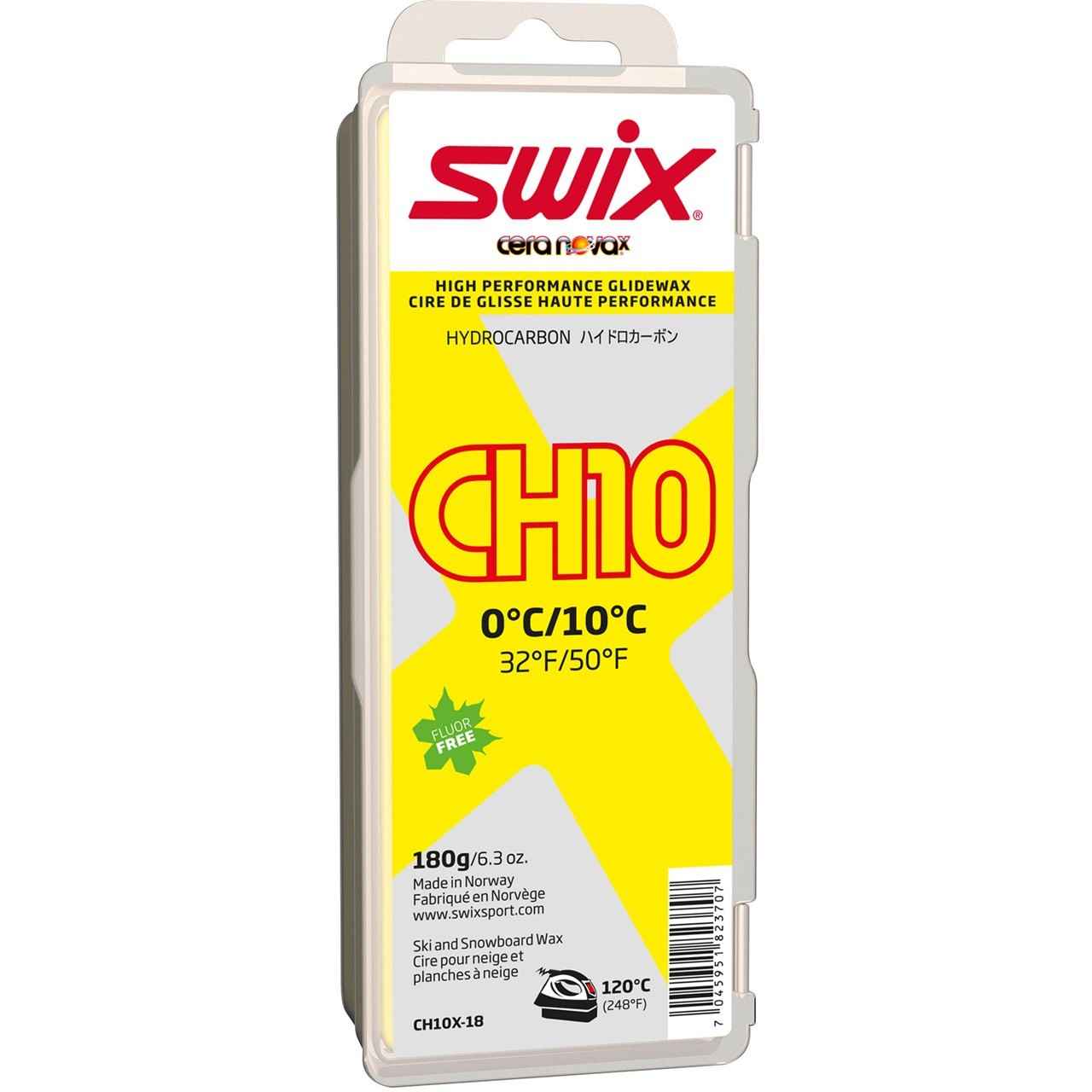 Fart Swix CH10X Yellow 0C/+10C, 180g
