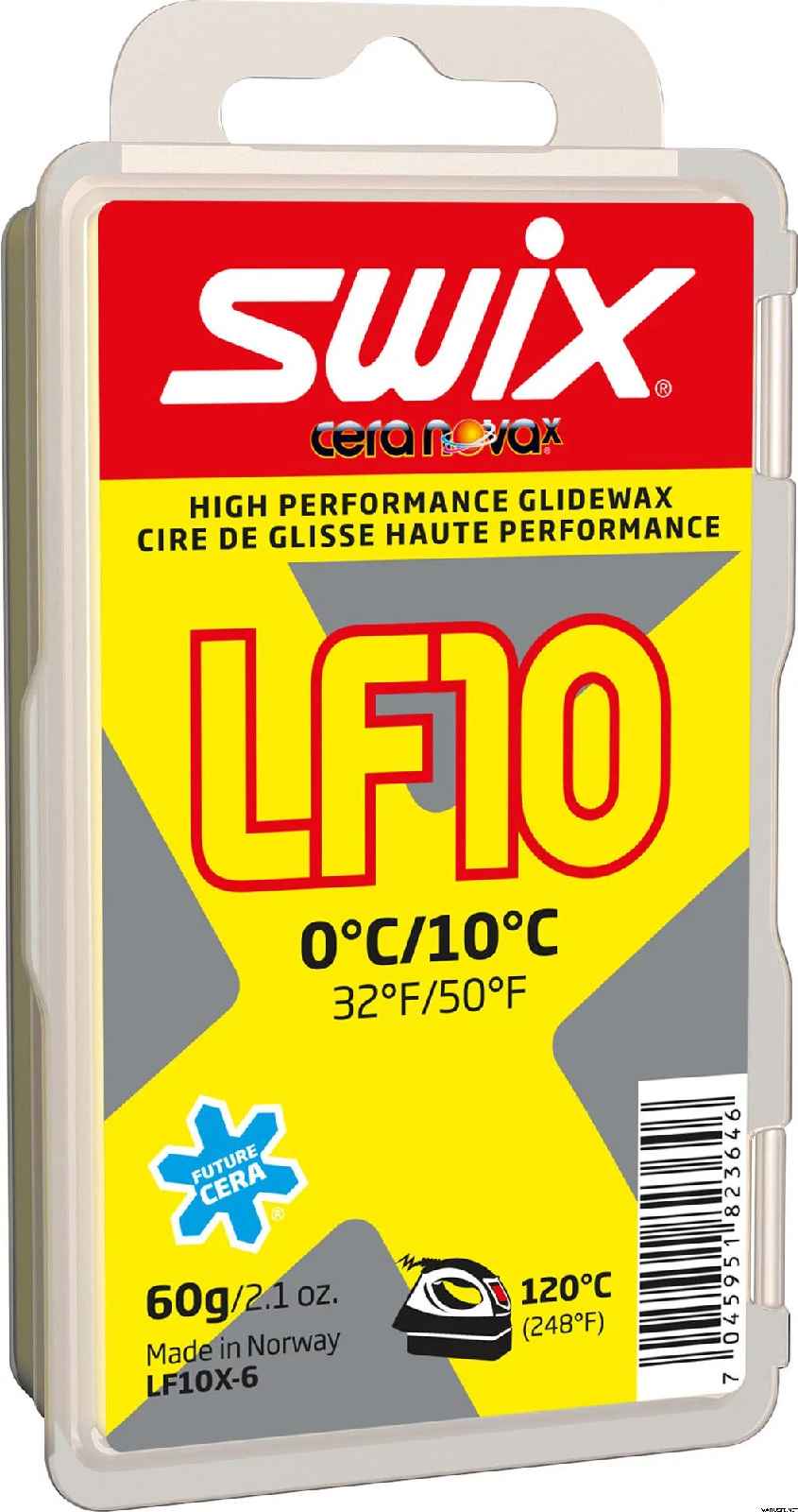 Fart Swix LF10X Yellow OC/+10C, 60g