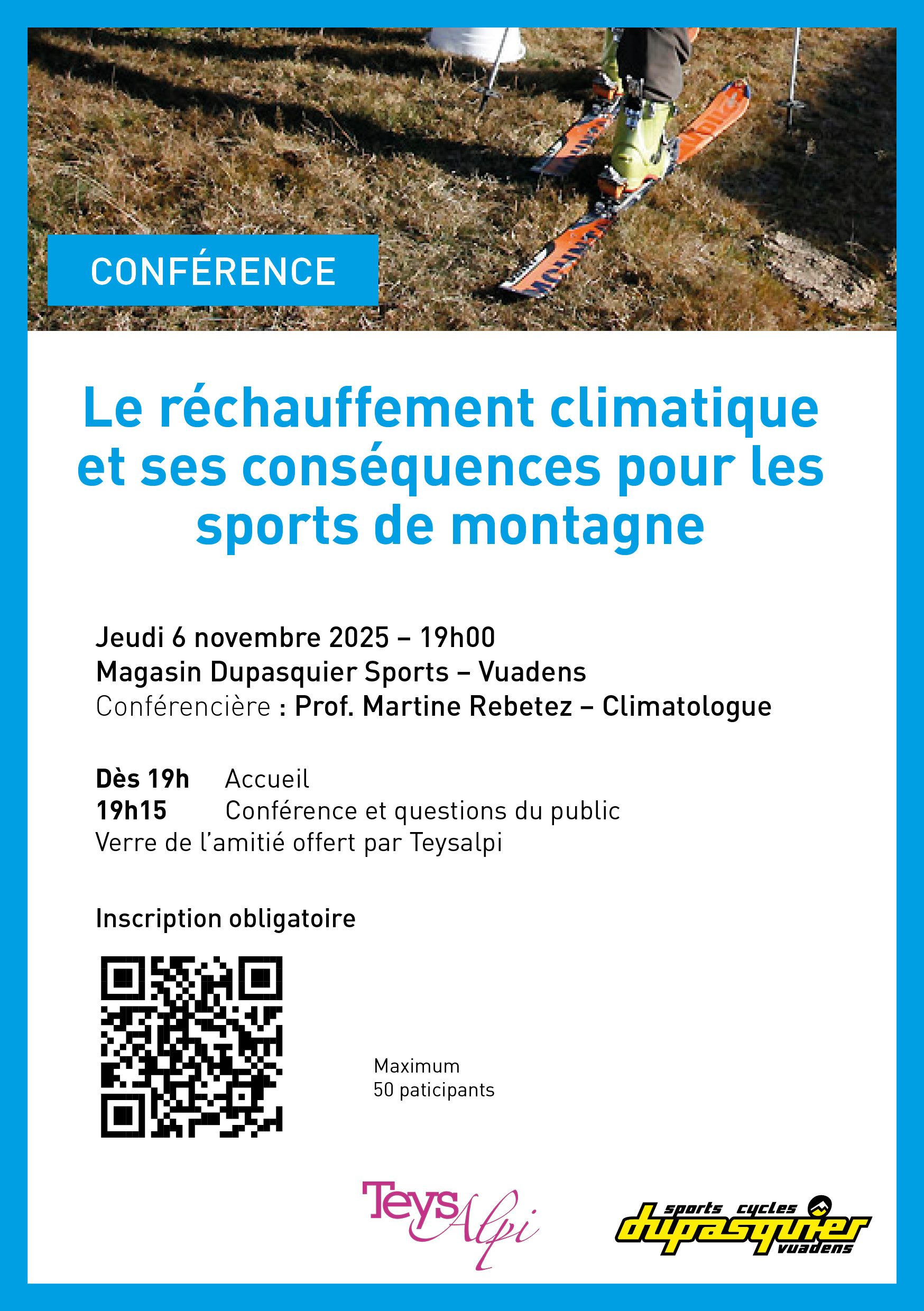Le réchauffement climatique et ses conséquences pour les sports de montagne